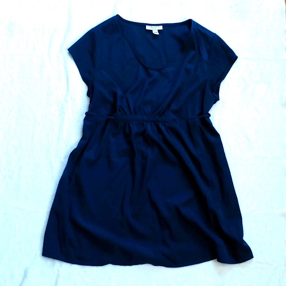 Liz Lange teal maternity top